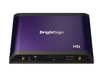 BrightSign HD225 4K60p HDR H.265 HTML5 Media Player with Standard I/O
