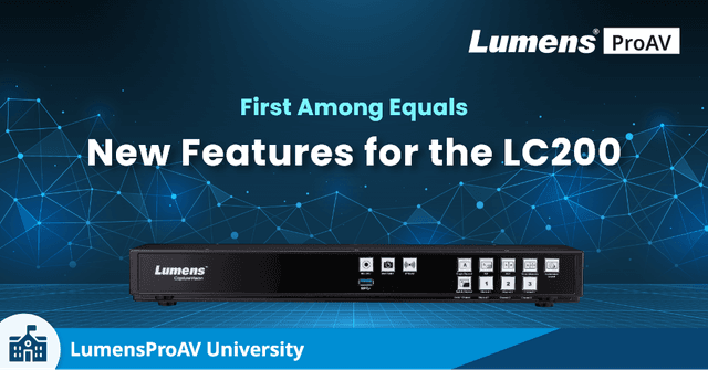 Lumens LC200BUNDLE53W LC200 Bundle with 2 VC-A53W Cameras, TAA